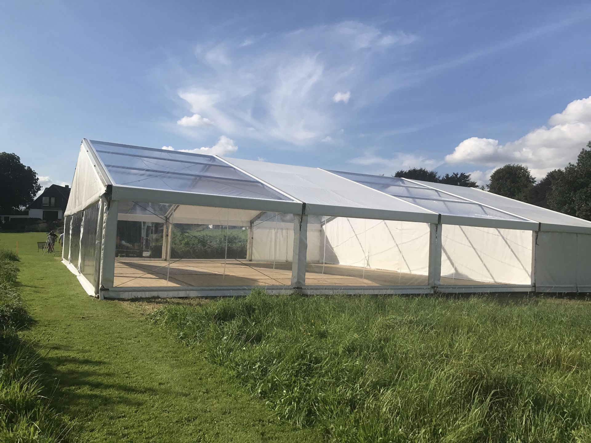 Helle und freundliche Zelte