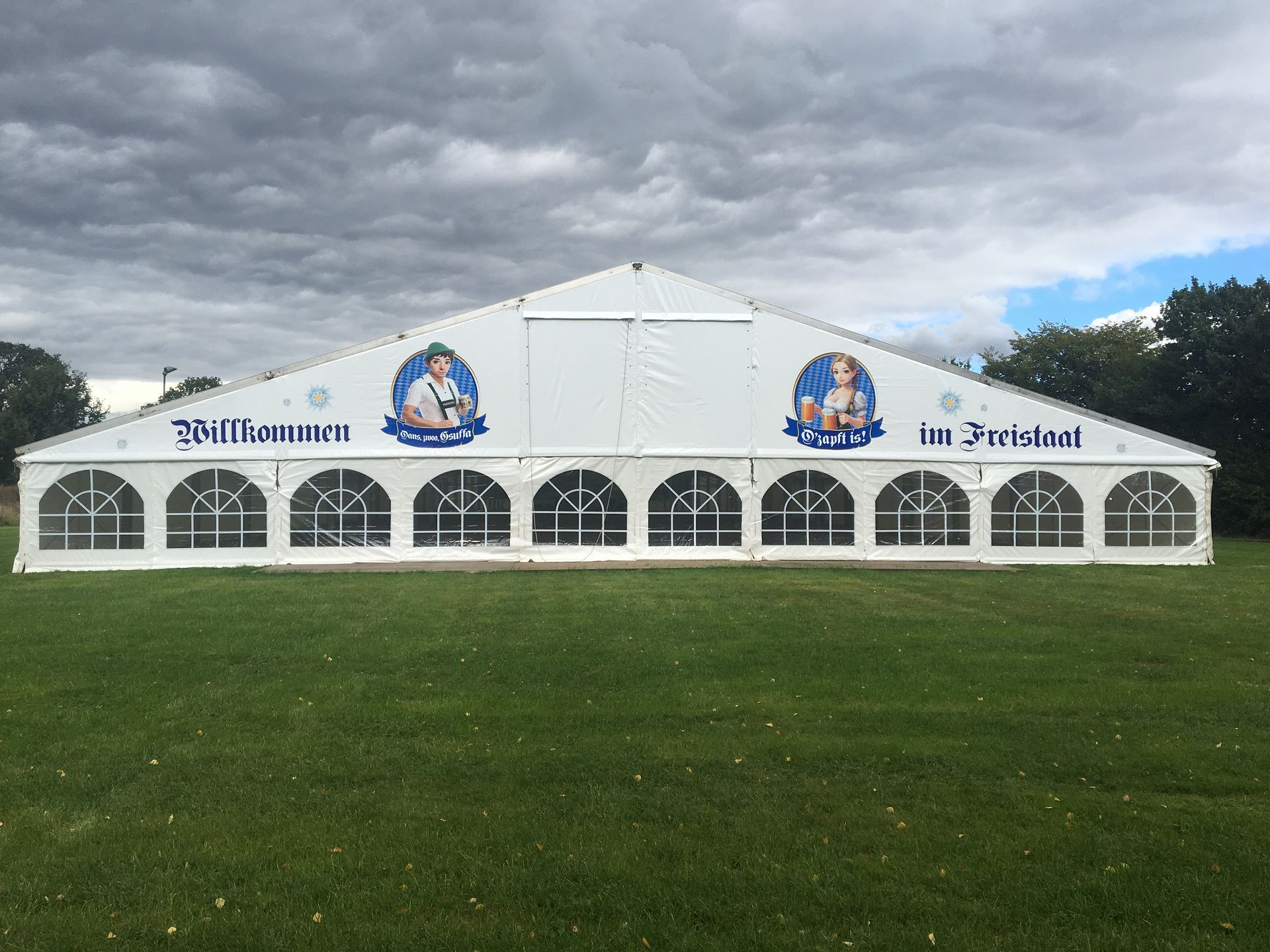 Zelt für Event leihen